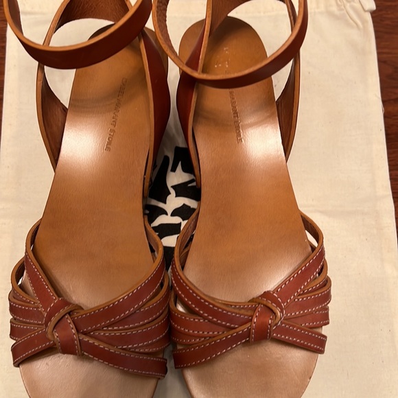 Isabel Marant platform leather wedges - Picture 8 of 9